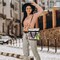Clear Crossbody Transparent Shoulder Bag See Through Pouch Tote Bag Zip Handbag